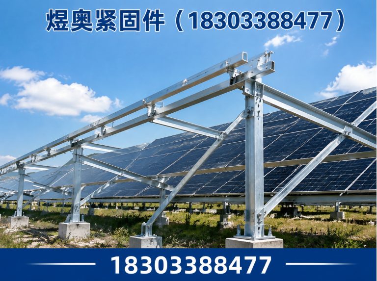 涉县光伏车棚支架展示图